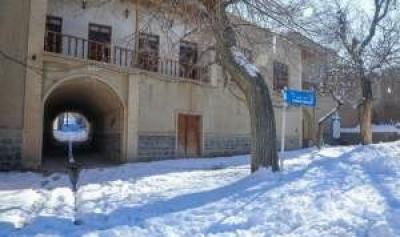 تصاویر زادگاه امیرکبیر در برف 