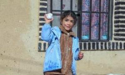 تصاویر زادگاه امیرکبیر در برف 