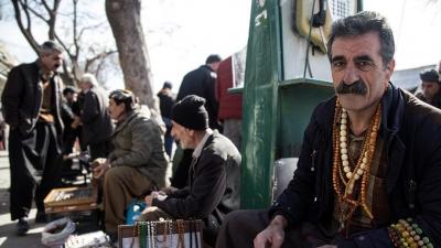 بازار دستفروشان خیابان انقلاب سنندج