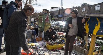 بازار دستفروشان خیابان انقلاب سنندج