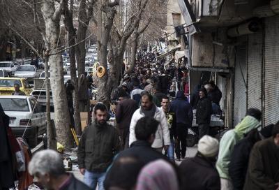 بازار دستفروشان خیابان انقلاب سنندج