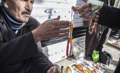 بازار دستفروشان خیابان انقلاب سنندج