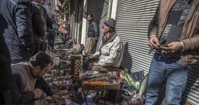 بازار دستفروشان خیابان انقلاب سنندج