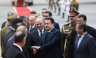 ورود نخست‌وزیر عراق به تهران 