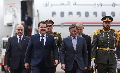 ورود نخست‌وزیر عراق به تهران 