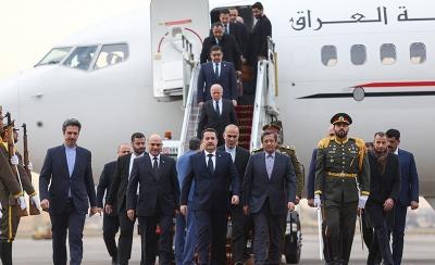 ورود نخست‌وزیر عراق به تهران 