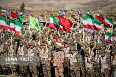 تجمع پیشمرگه‌ها در کرمانشاه 