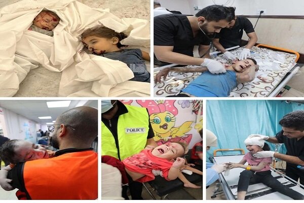 شهادت ۷۰ کودک فلسطینی در نوار غزه