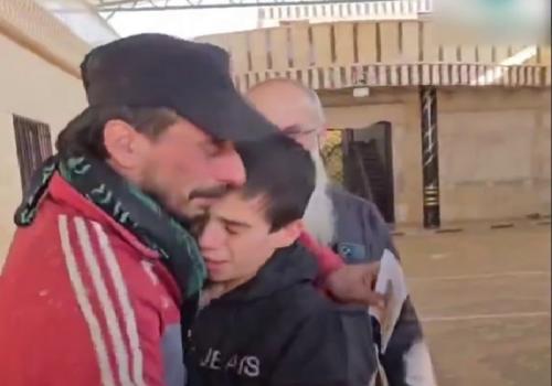 بازگشت کودک سوری به خانواده پس از چهار سال 
