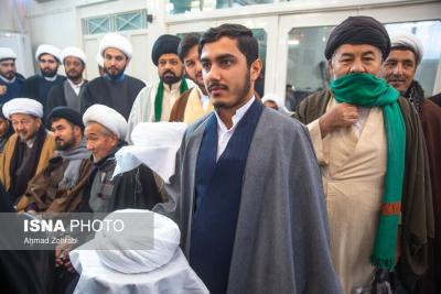 عمامه گذاری طلاب در قم