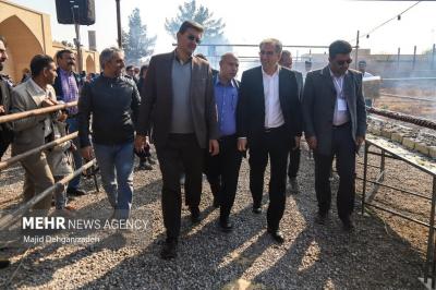 طولانی‌ترین کباب در باغ جهانی دولت آباد یزد