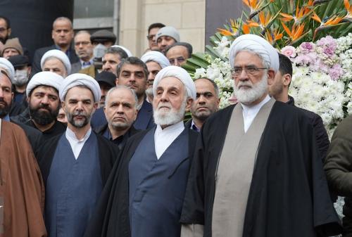 تشییع پیکر علی رازینی و محمد مقیسه