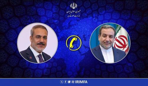 رایزنی عراقچی با هاکان فیدان