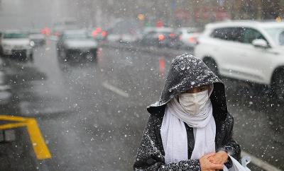  اولین برف زمستانی پایتخت / عکس 