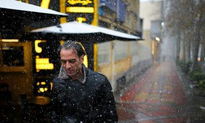  اولین برف زمستانی پایتخت / عکس 