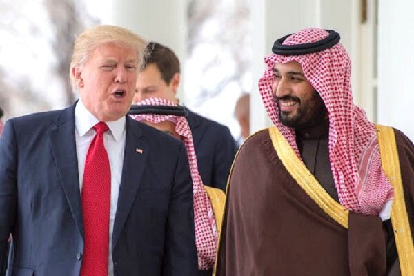 اخاذی ترامپ از سعودی 