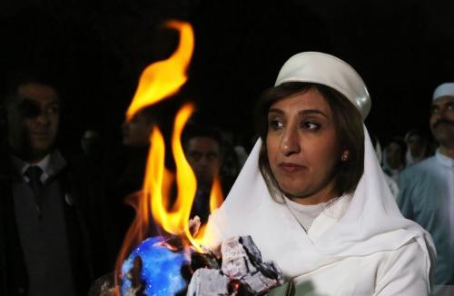 جشن باستانی سده زرتشتیان در تهران 