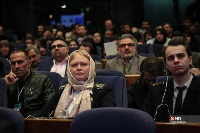 حجاب نماینده روسیه در همایش هوش مصنوعی در تهران 