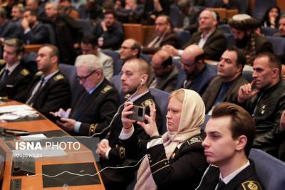 حجاب نماینده روسیه در همایش هوش مصنوعی در تهران 