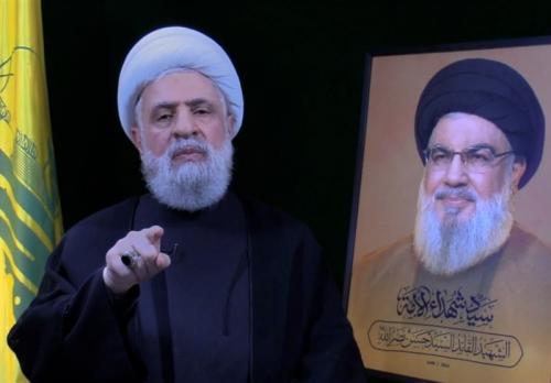 شیخ نعیم قاسم امروز سخنرانی خواهد کرد.