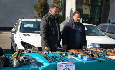  عکس/ به دام افتادن سارقان و مالخران در البرز