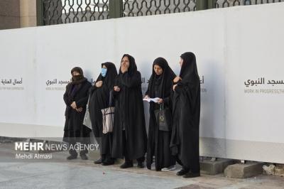 کاروان حج عمره دانشجویی در مدینه منوره