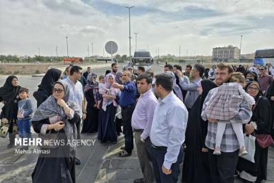 کاروان حج عمره دانشجویی در مدینه منوره