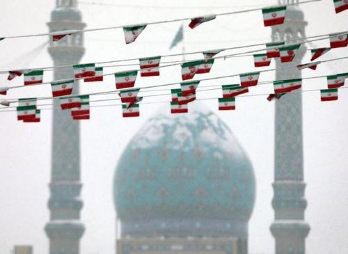حال وهوای برفی درمسجد جمکران