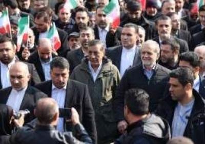 حضور سران در راهپیمایی ۲۲ بهمن