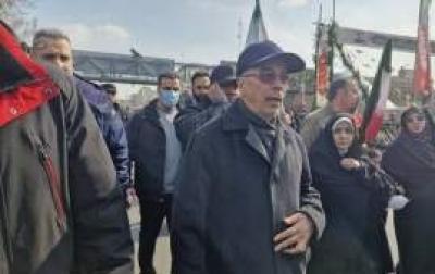 حضور سران در راهپیمایی ۲۲ بهمن