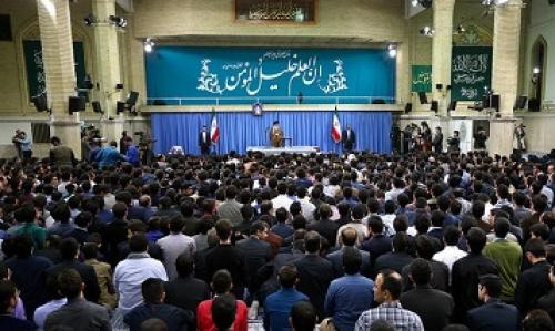  عکس/ دیدار نخبگان علمی جوان با رهبر انقلاب 