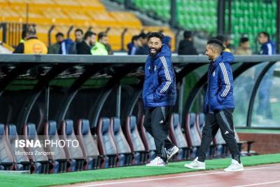  بازدید تیم فوتبال النصر از ورزشگاه آزادی / عکس