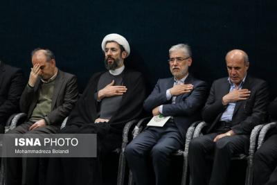 مراسم ختم امیرمحمد خالقی در مسجد دانشگاه تهران