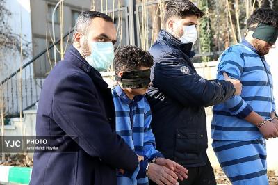  تصاویر: بازداشت قاتلان امیرمحمد خالقی دانشجوی دانشگاه تهران