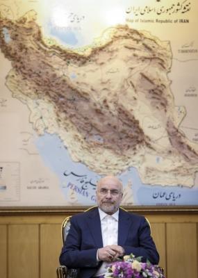  بدرقه رسمی رئیس مجلس برای سفر به باکو 