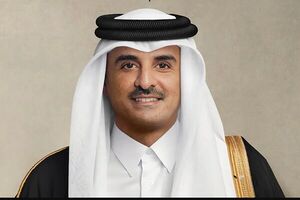  امیر قطر وارد تهران شد+ فیلم