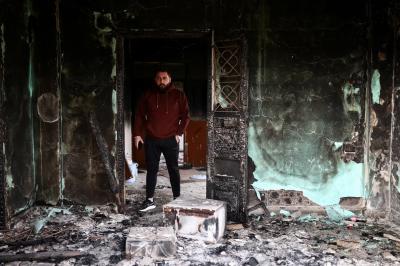 تصاویر عقب‌نشینی اسرائیل از جنوب لبنان 