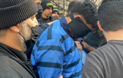  تصاویر بازسازی صحنه قتل دانشجوی دانشگاه تهران