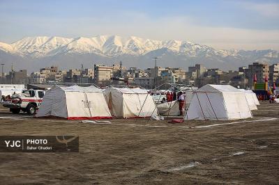 مانور سراسری تمرین زلزله کلانشهر تهران 