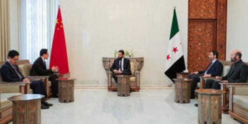  دیدار هیات چینی با الجولانی