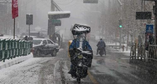 تشدید سرمای هوای تهران از دوشنبه