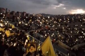  بازتاب مراسم تشییع شهید نصرالله در رسانه روسی+ فیلم