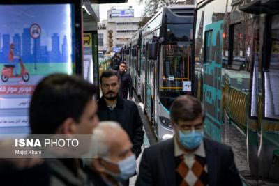 رونمایی از اولین خط اتوبوس‌های برقی در تهران 