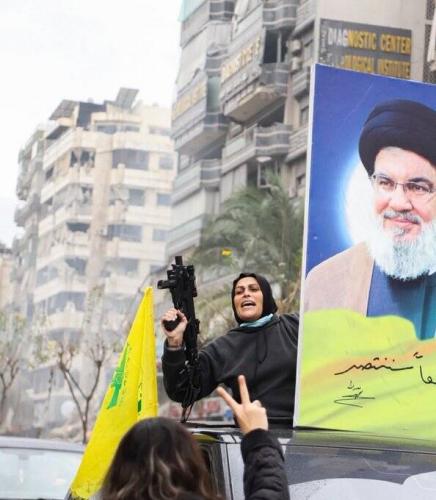 عکس/"انا علی العهد" از لنز دوربین‌ شرکت کنندگان در مراسم تشییع