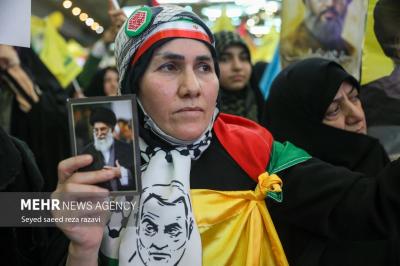 گرامیداشت شهید سیدحسن نصرالله در تهران
