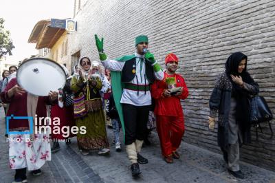 آیین نوروز خوانی درگرگان / عکس