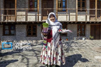 عکس/آیین نوروزخوانی یکی از سنت‌های محبوب در میان مردم شمال ایران