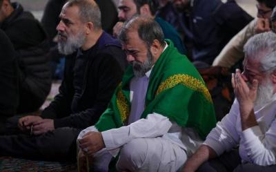 مناجات خوانی آخرین سحر ماه شعبان در نجف