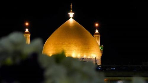 مناجات خوانی آخرین سحر ماه شعبان در نجف