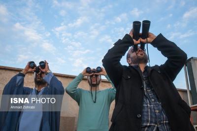 عکس/برگزاری استهلال ماه مبارک رمضان در مرکز نجوم قم